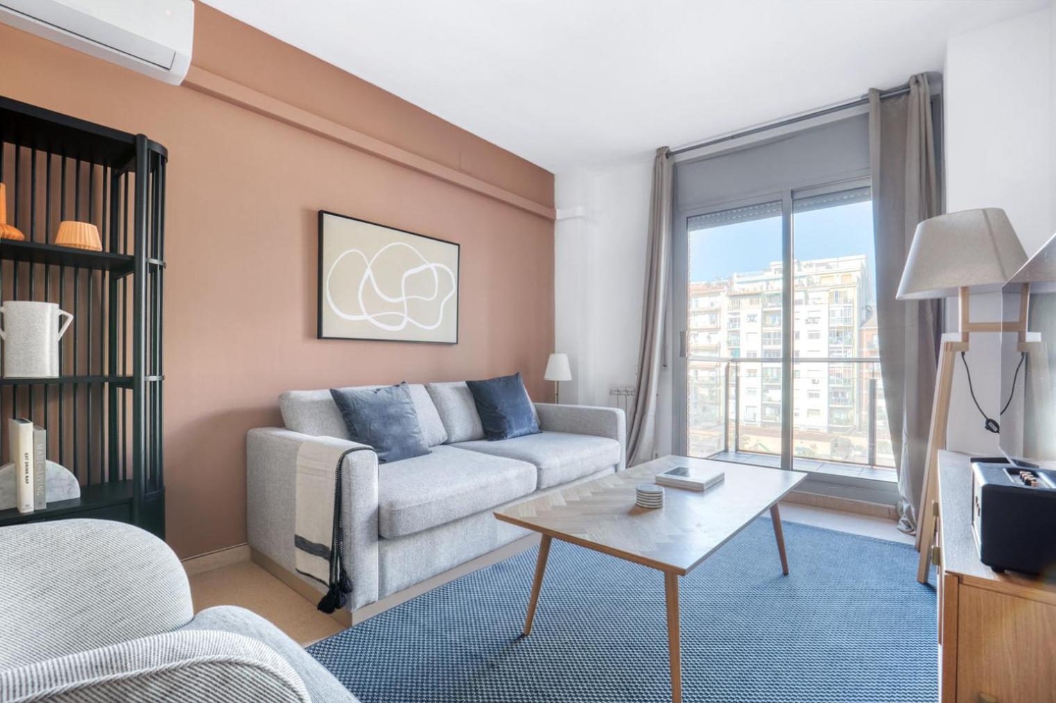 Apartamento Blueground La Olimpica D Poblenou Balcony Bcn-78 *