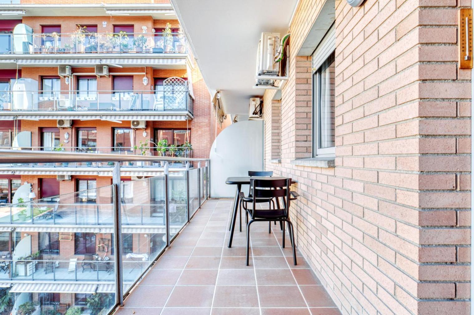 Blueground La Olimpica D Poblenou Balcony Bcn-78 Apartamento Barcelona